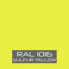 RAL 1016 Sulfur Yellow Aerosol Paint